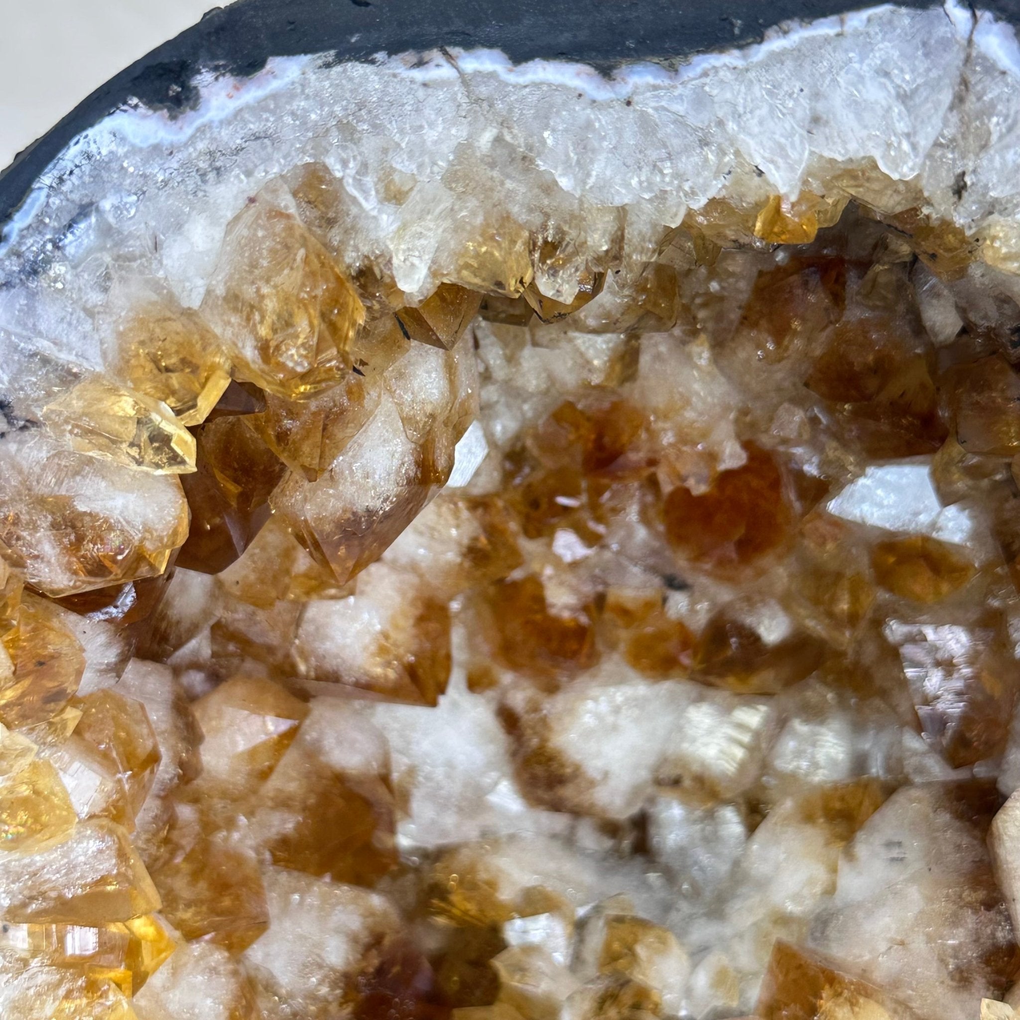 Extra Quality Citrine Cathedral, 15.8 lbs & 8.5" Tall 5603 - 0374 - Brazil GemsBrazil GemsExtra Quality Citrine Cathedral, 15.8 lbs & 8.5" Tall 5603 - 0374Cathedrals5603 - 0374