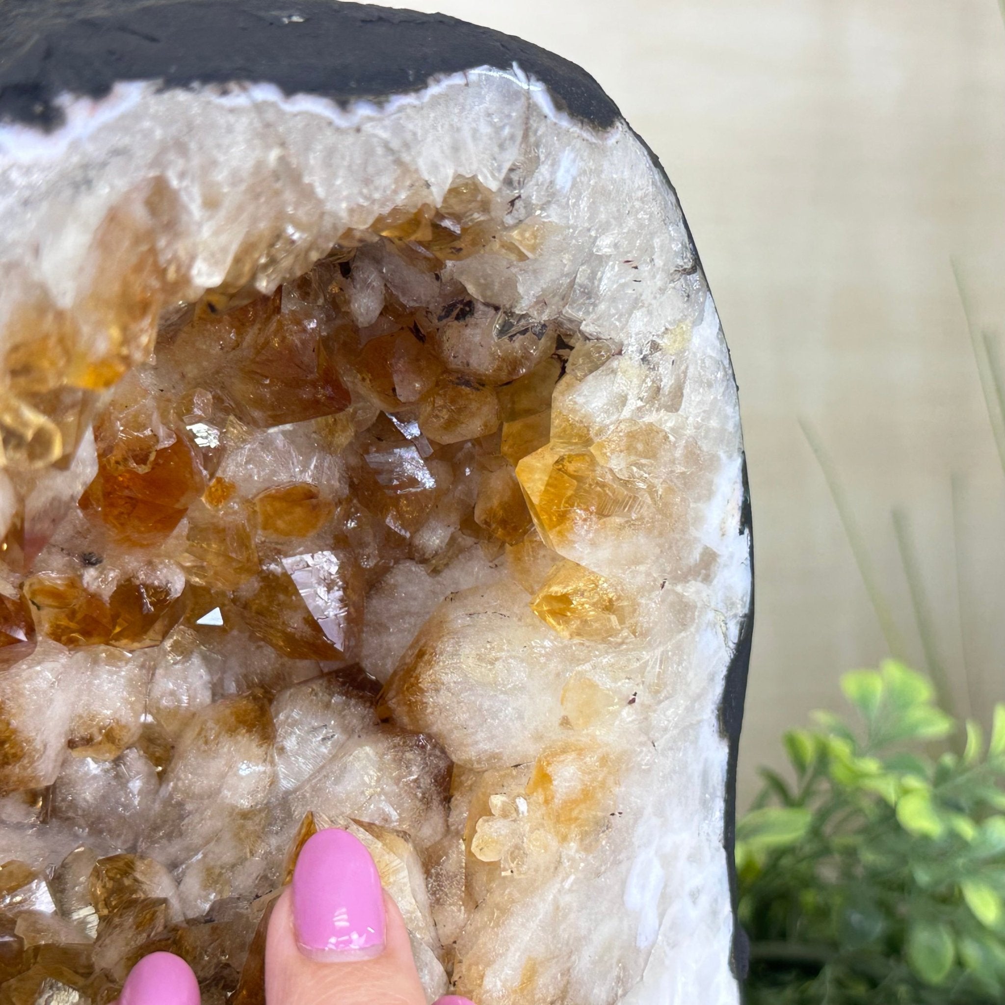 Extra Quality Citrine Cathedral, 15.8 lbs & 8.5" Tall 5603 - 0374 - Brazil GemsBrazil GemsExtra Quality Citrine Cathedral, 15.8 lbs & 8.5" Tall 5603 - 0374Cathedrals5603 - 0374