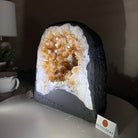 Extra Quality Citrine Cathedral, 15.8 lbs & 8.5" Tall 5603 - 0374 - Brazil GemsBrazil GemsExtra Quality Citrine Cathedral, 15.8 lbs & 8.5" Tall 5603 - 0374Cathedrals5603 - 0374