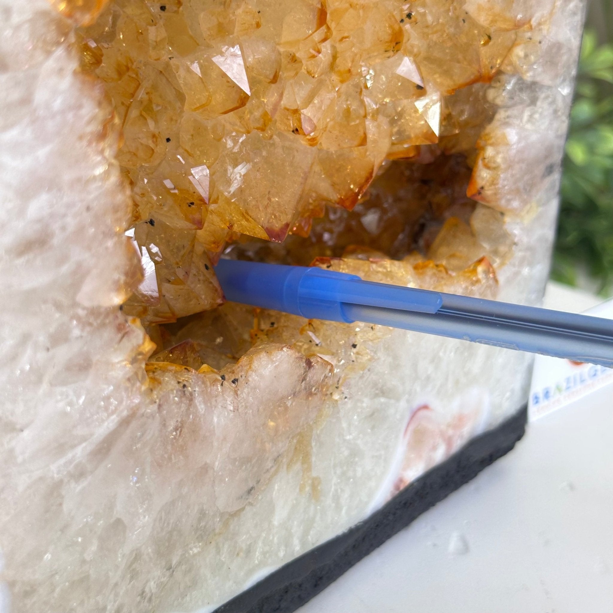 Extra Quality Citrine Cathedral, 16.5 lbs & 8.6" Tall 5603 - 0376 - Brazil GemsBrazil GemsExtra Quality Citrine Cathedral, 16.5 lbs & 8.6" Tall 5603 - 0376Cathedrals5603 - 0376