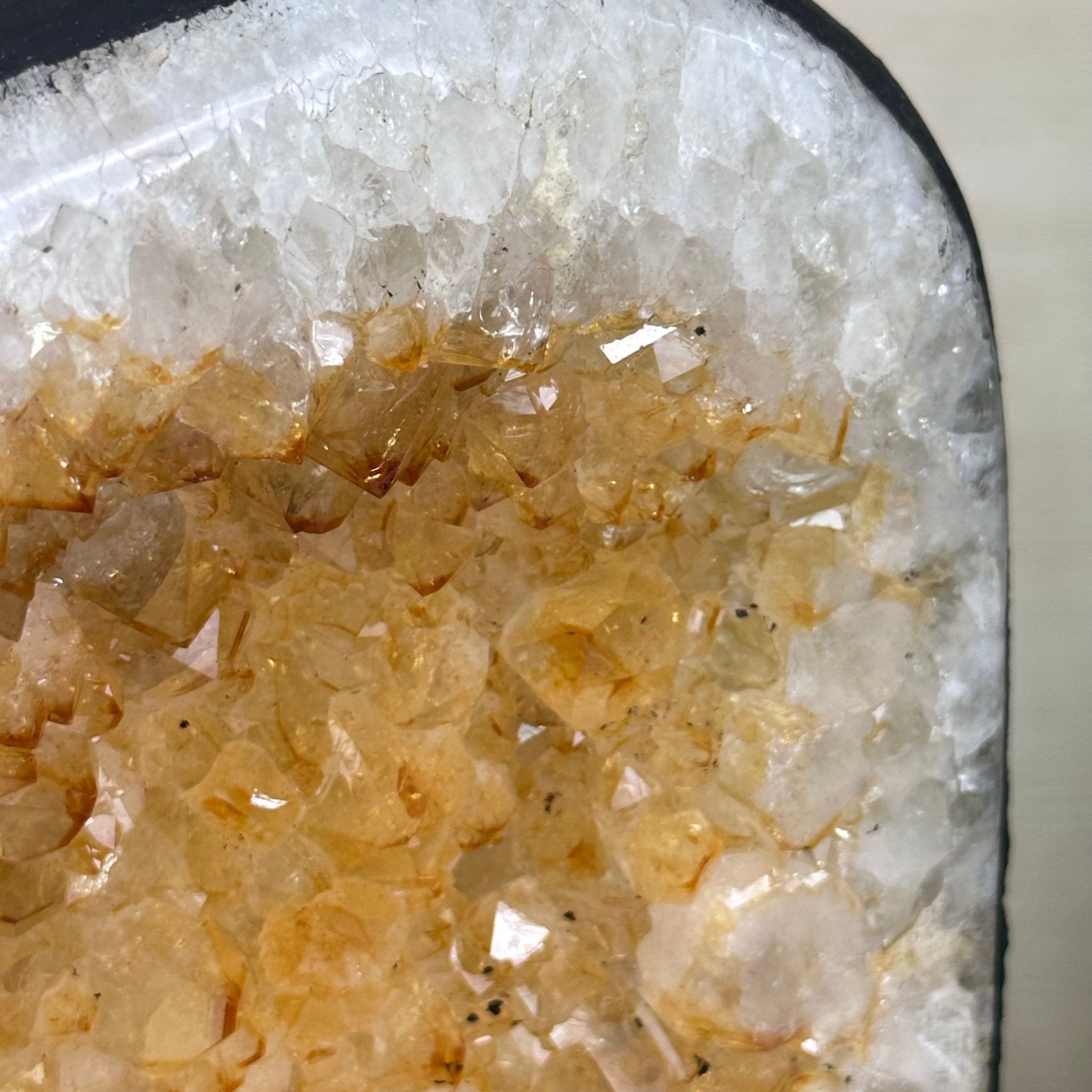 Extra Quality Citrine Cathedral, 16.5 lbs & 8.6" Tall 5603 - 0376 - Brazil GemsBrazil GemsExtra Quality Citrine Cathedral, 16.5 lbs & 8.6" Tall 5603 - 0376Cathedrals5603 - 0376