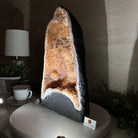 Extra Quality Citrine Cathedral, 19.8 lbs & 15.2" Tall 5603 - 0378 - Brazil GemsBrazil GemsExtra Quality Citrine Cathedral, 19.8 lbs & 15.2" Tall 5603 - 0378Cathedrals5603 - 0378