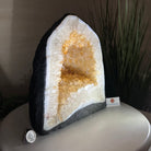 Extra Quality Citrine Cathedral, 20.8 lbs & 10.1" Tall 5603 - 0379 - Brazil GemsBrazil GemsExtra Quality Citrine Cathedral, 20.8 lbs & 10.1" Tall 5603 - 0379Cathedrals5603 - 0379