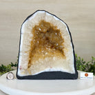 Extra Quality Citrine Cathedral, 20.8 lbs & 10.1" Tall 5603 - 0379 - Brazil GemsBrazil GemsExtra Quality Citrine Cathedral, 20.8 lbs & 10.1" Tall 5603 - 0379Cathedrals5603 - 0379