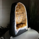 Extra Quality Citrine Cathedral, 21.8 lbs & 12.9" Tall 5603 - 0380 - Brazil GemsBrazil GemsExtra Quality Citrine Cathedral, 21.8 lbs & 12.9" Tall 5603 - 0380Cathedrals5603 - 0380