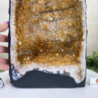 Extra Quality Citrine Cathedral, 21.8 lbs & 12.9" Tall 5603 - 0380 - Brazil GemsBrazil GemsExtra Quality Citrine Cathedral, 21.8 lbs & 12.9" Tall 5603 - 0380Cathedrals5603 - 0380
