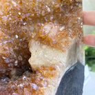 Extra Quality Citrine Cathedral, 21.9 lbs & 16.3" Tall 5603 - 0381 - Brazil GemsBrazil GemsExtra Quality Citrine Cathedral, 21.9 lbs & 16.3" Tall 5603 - 0381Cathedrals5603 - 0381
