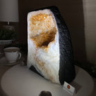 Extra Quality Citrine Cathedral, 24.9 lbs & 10.9" Tall 5603 - 0383 - Brazil GemsBrazil GemsExtra Quality Citrine Cathedral, 24.9 lbs & 10.9" Tall 5603 - 0383Cathedrals5603 - 0383