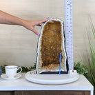 Extra Quality Citrine Cathedral, 25.4 lbs & 14.9" Tall 5603 - 0386 - Brazil GemsBrazil GemsExtra Quality Citrine Cathedral, 25.4 lbs & 14.9" Tall 5603 - 0386Cathedrals5603 - 0386