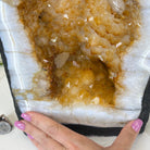 Extra Quality Citrine Cathedral, 32.2 lbs & 16.8" Tall 5603 - 0390 - Brazil GemsBrazil GemsExtra Quality Citrine Cathedral, 32.2 lbs & 16.8" Tall 5603 - 0390Cathedrals5603 - 0390