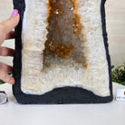 Extra Quality Citrine Cathedral, 32.3 lbs & 15" Tall 5603 - 0391 - Brazil GemsBrazil GemsExtra Quality Citrine Cathedral, 32.3 lbs & 15" Tall 5603 - 0391Cathedrals5603 - 0391