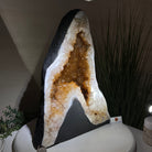 Extra Quality Citrine Cathedral, 35.6 lbs & 14.9" Tall 5603 - 0393 - Brazil GemsBrazil GemsExtra Quality Citrine Cathedral, 35.6 lbs & 14.9" Tall 5603 - 0393Cathedrals5603 - 0393