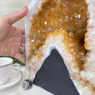 Extra Quality Citrine Cathedral, 35.6 lbs & 14.9" Tall 5603 - 0393 - Brazil GemsBrazil GemsExtra Quality Citrine Cathedral, 35.6 lbs & 14.9" Tall 5603 - 0393Cathedrals5603 - 0393