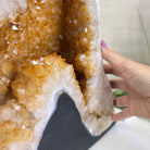 Extra Quality Citrine Cathedral, 35.6 lbs & 14.9" Tall 5603 - 0393 - Brazil GemsBrazil GemsExtra Quality Citrine Cathedral, 35.6 lbs & 14.9" Tall 5603 - 0393Cathedrals5603 - 0393