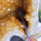 Extra Quality Citrine Cathedral, 35.6 lbs & 14.9" Tall 5603 - 0393 - Brazil GemsBrazil GemsExtra Quality Citrine Cathedral, 35.6 lbs & 14.9" Tall 5603 - 0393Cathedrals5603 - 0393