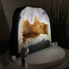 Extra Quality Citrine Cathedral, 37.2 lbs & 10.7" Tall 5603 - 0394 - Brazil GemsBrazil GemsExtra Quality Citrine Cathedral, 37.2 lbs & 10.7" Tall 5603 - 0394Cathedrals5603 - 0394
