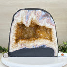 Extra Quality Citrine Cathedral, 37.2 lbs & 10.7" Tall 5603 - 0394 - Brazil GemsBrazil GemsExtra Quality Citrine Cathedral, 37.2 lbs & 10.7" Tall 5603 - 0394Cathedrals5603 - 0394