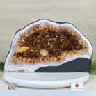 Extra Quality Citrine Cathedral, 38.3 lbs & 9.4" Tall 5603 - 0395 - Brazil GemsBrazil GemsExtra Quality Citrine Cathedral, 38.3 lbs & 9.4" Tall 5603 - 0395Cathedrals5603 - 0395
