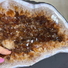 Extra Quality Citrine Cathedral, 38.3 lbs & 9.4" Tall 5603 - 0395 - Brazil GemsBrazil GemsExtra Quality Citrine Cathedral, 38.3 lbs & 9.4" Tall 5603 - 0395Cathedrals5603 - 0395
