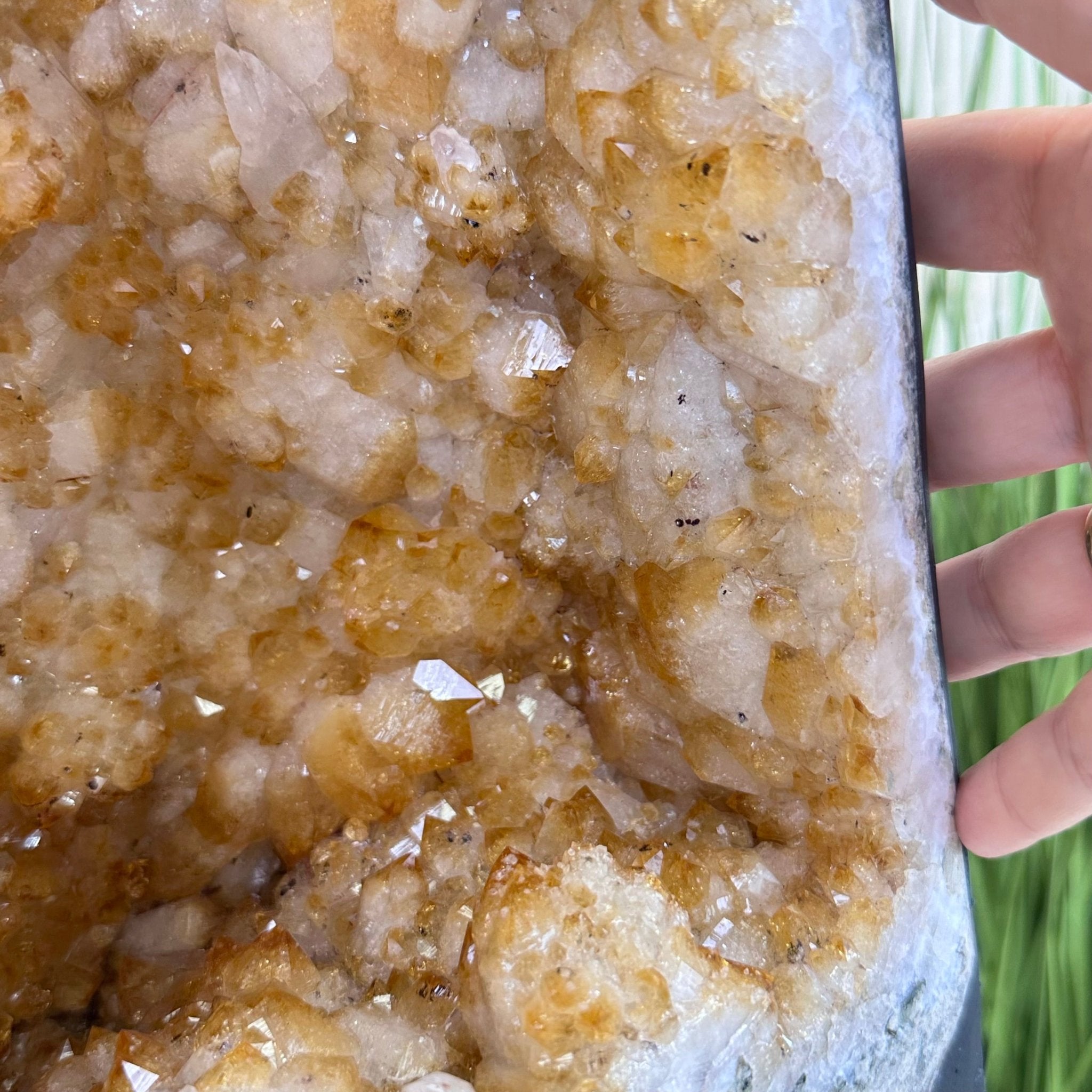 Extra Quality Citrine Cathedral, 39 lbs & 14.6" Tall 5603 - 0396 - Brazil GemsBrazil GemsExtra Quality Citrine Cathedral, 39 lbs & 14.6" Tall 5603 - 0396Cathedrals5603 - 0396
