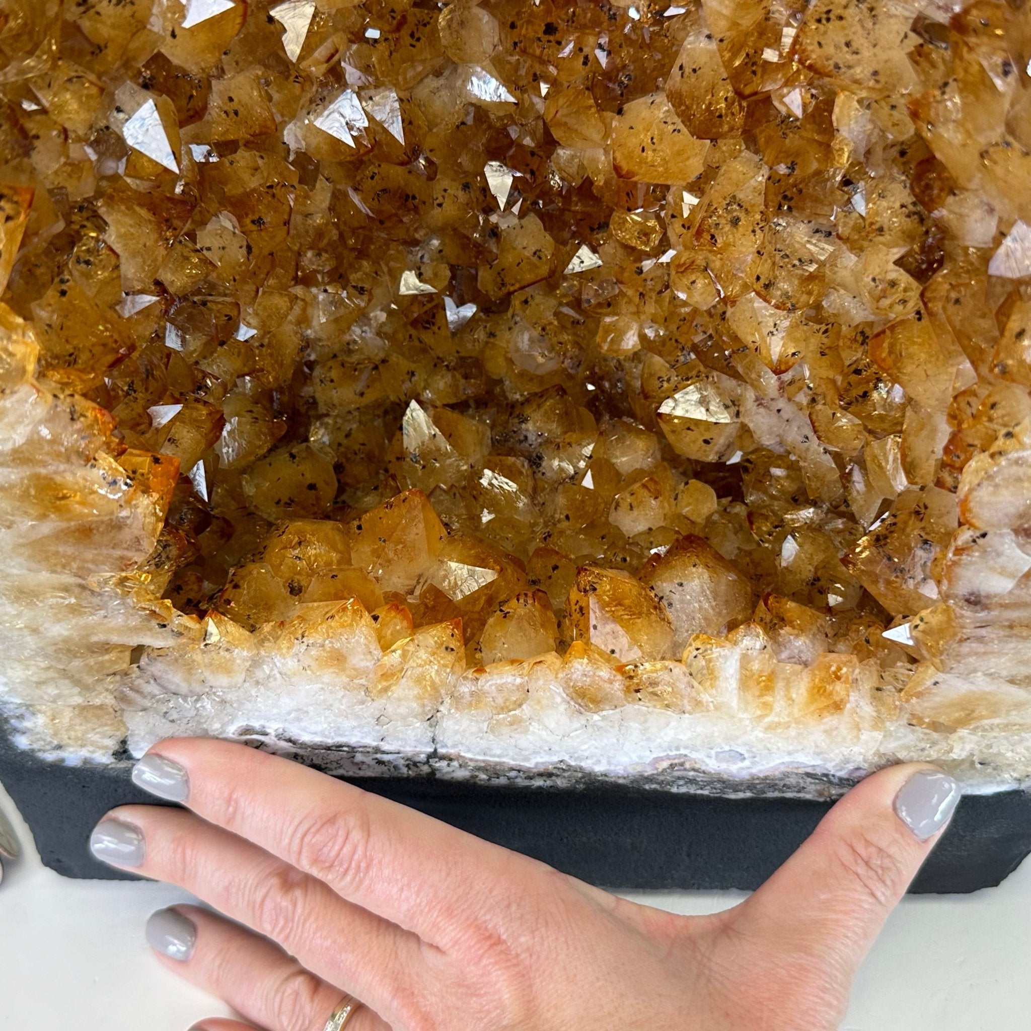 Extra Quality Citrine Cathedral, 71.4 lbs & 19.8" Tall #5603-0293 by Brazil Gems® - Brazil GemsBrazil GemsExtra Quality Citrine Cathedral, 71.4 lbs & 19.8" Tall #5603-0293 by Brazil Gems®Cathedrals5603-0293