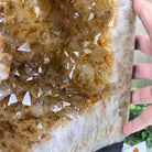 Extra Quality Citrine Cathedral, 75.6 lbs & 20.2" Tall 5603 - 0402 - Brazil GemsBrazil GemsExtra Quality Citrine Cathedral, 75.6 lbs & 20.2" Tall 5603 - 0402Cathedrals5603 - 0402