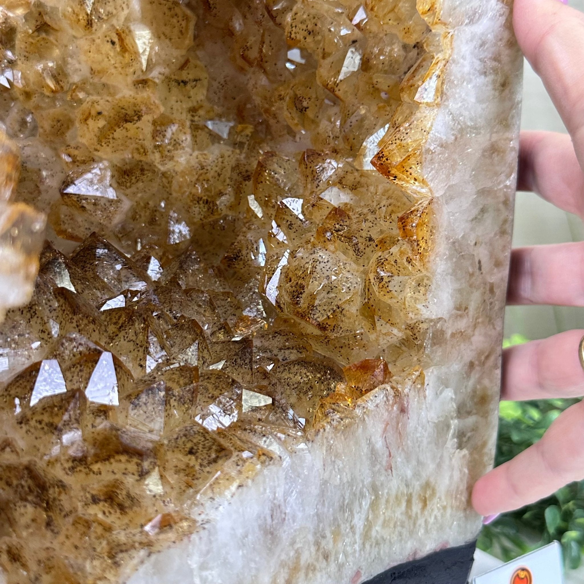 Extra Quality Citrine Cathedral, 75.6 lbs & 20.2" Tall 5603 - 0402 - Brazil GemsBrazil GemsExtra Quality Citrine Cathedral, 75.6 lbs & 20.2" Tall 5603 - 0402Cathedrals5603 - 0402