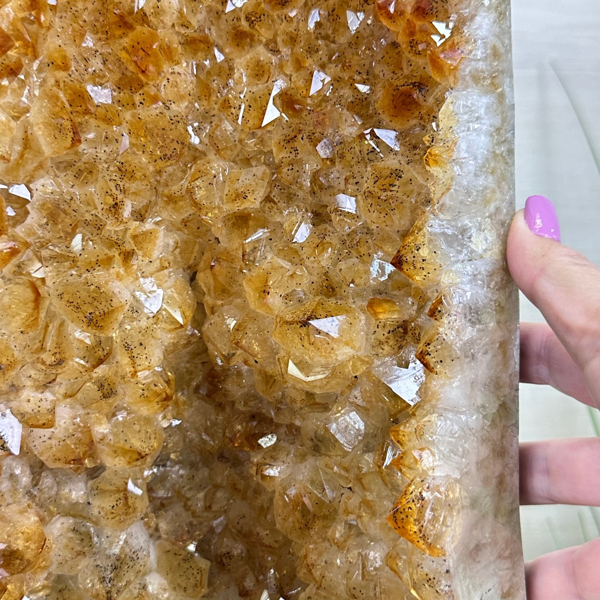 Extra Quality Citrine Cathedral, 75.6 lbs & 20.2" Tall 5603 - 0402 - Brazil GemsBrazil GemsExtra Quality Citrine Cathedral, 75.6 lbs & 20.2" Tall 5603 - 0402Cathedrals5603 - 0402