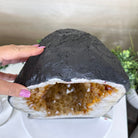 Extra Quality Citrine Cathedral, 75.6 lbs & 20.2" Tall 5603 - 0402 - Brazil GemsBrazil GemsExtra Quality Citrine Cathedral, 75.6 lbs & 20.2" Tall 5603 - 0402Cathedrals5603 - 0402