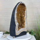 Extra Quality Citrine Cathedral, 75.6 lbs & 20.2" Tall 5603 - 0402 - Brazil GemsBrazil GemsExtra Quality Citrine Cathedral, 75.6 lbs & 20.2" Tall 5603 - 0402Cathedrals5603 - 0402