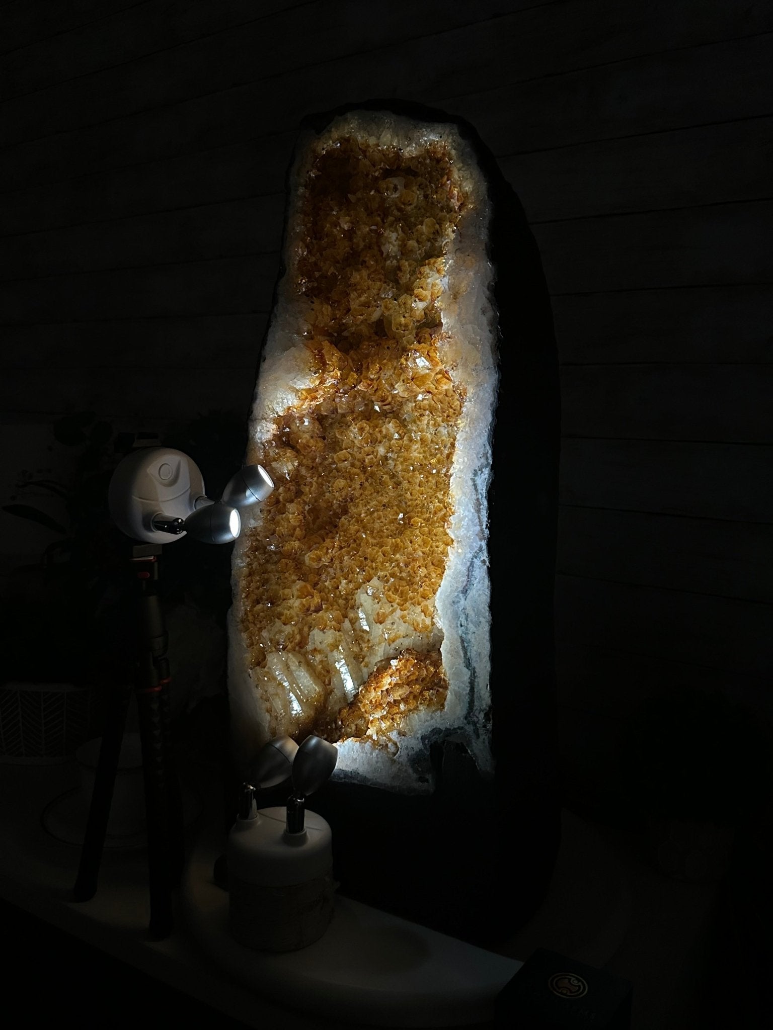 Extra Quality Citrine Cathedral, 87.2 lbs & 23.9" Tall #5603-0306 by Brazil Gems® - Brazil GemsBrazil GemsExtra Quality Citrine Cathedral, 87.2 lbs & 23.9" Tall #5603-0306 by Brazil Gems®Cathedrals5603-0306