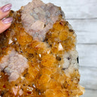 Extra Quality Citrine Cluster on a Metal Stand, 7.4 lbs & 12.9" Tall #5496 - 0059 - Brazil GemsBrazil GemsExtra Quality Citrine Cluster on a Metal Stand, 7.4 lbs & 12.9" Tall #5496 - 0059Clusters on Fixed Bases5496 - 0059