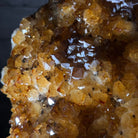 Extra Quality Citrine Cluster on a Metal Stand, 7.4 lbs & 12.9" Tall #5496 - 0059 - Brazil GemsBrazil GemsExtra Quality Citrine Cluster on a Metal Stand, 7.4 lbs & 12.9" Tall #5496 - 0059Clusters on Fixed Bases5496 - 0059