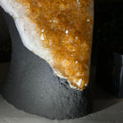 Extra Quality Citrine Cluster on Cement Base, 11.6 lbs and 11.9" Tall #5615 - 0046 - Brazil GemsBrazil GemsExtra Quality Citrine Cluster on Cement Base, 11.6 lbs and 11.9" Tall #5615 - 0046Clusters on Cement Bases5615 - 0046