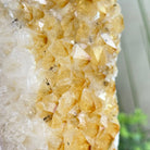 Extra Quality Citrine Cluster on Cement Base, 6 lbs and 11.8" Tall 5615 - 0053 - Brazil GemsBrazil GemsExtra Quality Citrine Cluster on Cement Base, 6 lbs and 11.8" Tall 5615 - 0053Clusters on Cement Bases5615 - 0053
