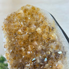 Extra Quality Citrine Cluster on Cement Base, 7.1 lbs and 10.4" Tall 5615 - 0055 - Brazil GemsBrazil GemsExtra Quality Citrine Cluster on Cement Base, 7.1 lbs and 10.4" Tall 5615 - 0055Clusters on Cement Bases5615 - 0055