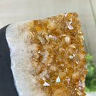 Extra Quality Citrine Cluster on Cement Base, 8.8 lbs and 8.3" Tall 5615 - 0062 - Brazil GemsBrazil GemsExtra Quality Citrine Cluster on Cement Base, 8.8 lbs and 8.3" Tall 5615 - 0062Clusters on Cement Bases5615 - 0062
