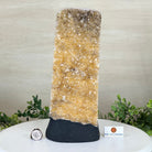Extra Quality Citrine Cluster on Cement Base, 9 lbs and 12.1" Tall 5615 - 0064 - Brazil GemsBrazil GemsExtra Quality Citrine Cluster on Cement Base, 9 lbs and 12.1" Tall 5615 - 0064Clusters on Cement Bases5615 - 0064