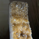 Extra Quality Citrine Cluster on Cement Base, 9 lbs and 12.1" Tall 5615 - 0064 - Brazil GemsBrazil GemsExtra Quality Citrine Cluster on Cement Base, 9 lbs and 12.1" Tall 5615 - 0064Clusters on Cement Bases5615 - 0064