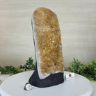 Extra Quality Citrine Cluster on Cement Base, 9.6 lbs and 11.9" Tall 5615 - 0065 - Brazil GemsBrazil GemsExtra Quality Citrine Cluster on Cement Base, 9.6 lbs and 11.9" Tall 5615 - 0065Clusters on Cement Bases5615 - 0065