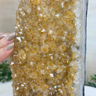 Extra Quality Citrine Cluster on Cement Base, 9.6 lbs and 11.9" Tall 5615 - 0065 - Brazil GemsBrazil GemsExtra Quality Citrine Cluster on Cement Base, 9.6 lbs and 11.9" Tall 5615 - 0065Clusters on Cement Bases5615 - 0065