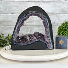 Extra Quality Open 2 - Sided Amethyst Cathedral 11 lbs & 9.3" Tall #5605 - 0148 - Brazil GemsBrazil GemsExtra Quality Open 2 - Sided Amethyst Cathedral 11 lbs & 9.3" Tall #5605 - 0148Open 2 - Sided Cathedrals5605 - 0148