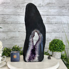 Extra Quality Open 2 - Sided Amethyst Cathedral 15.2 lbs & 16.7" tall, #5605 - 0143 - Brazil GemsBrazil GemsExtra Quality Open 2 - Sided Amethyst Cathedral 15.2 lbs & 16.7" tall, #5605 - 0143Open 2 - Sided Cathedrals5605 - 0143