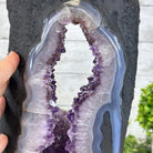 Extra Quality Open 2 - Sided Amethyst Cathedral 15.2 lbs & 16.7" tall, #5605 - 0143 - Brazil GemsBrazil GemsExtra Quality Open 2 - Sided Amethyst Cathedral 15.2 lbs & 16.7" tall, #5605 - 0143Open 2 - Sided Cathedrals5605 - 0143