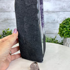 Extra Quality Open 2 - Sided Amethyst Cathedral 15.2 lbs & 16.7" tall, #5605 - 0143 - Brazil GemsBrazil GemsExtra Quality Open 2 - Sided Amethyst Cathedral 15.2 lbs & 16.7" tall, #5605 - 0143Open 2 - Sided Cathedrals5605 - 0143