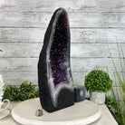 Extra Quality Open 2 - Sided Amethyst Cathedral 15.2 lbs & 16.7" tall, #5605 - 0143 - Brazil GemsBrazil GemsExtra Quality Open 2 - Sided Amethyst Cathedral 15.2 lbs & 16.7" tall, #5605 - 0143Open 2 - Sided Cathedrals5605 - 0143