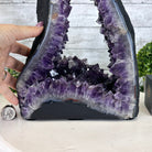 Extra Quality Open 2 - Sided Amethyst Cathedral 19.1 lbs & 13.2"Tall #5605 - 0151 - Brazil GemsBrazil GemsExtra Quality Open 2 - Sided Amethyst Cathedral 19.1 lbs & 13.2"Tall #5605 - 0151Open 2 - Sided Cathedrals5605 - 0151