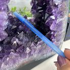 Extra Quality Open 2 - Sided Amethyst Cathedral 19.1 lbs & 13.2"Tall #5605 - 0151 - Brazil GemsBrazil GemsExtra Quality Open 2 - Sided Amethyst Cathedral 19.1 lbs & 13.2"Tall #5605 - 0151Open 2 - Sided Cathedrals5605 - 0151