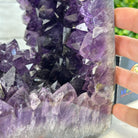 Extra Quality Open 2 - Sided Amethyst Cathedral 19.1 lbs & 13.2"Tall #5605 - 0151 - Brazil GemsBrazil GemsExtra Quality Open 2 - Sided Amethyst Cathedral 19.1 lbs & 13.2"Tall #5605 - 0151Open 2 - Sided Cathedrals5605 - 0151