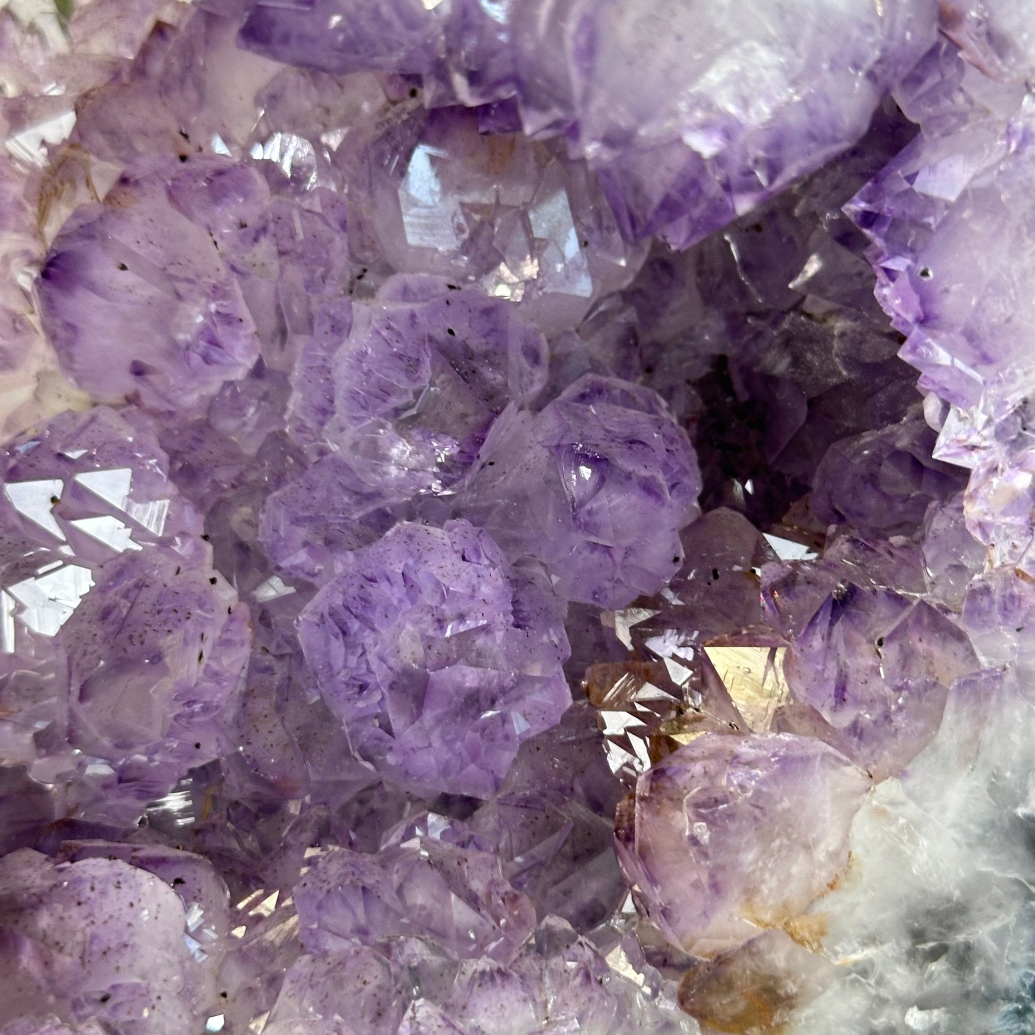 Extra Quality Open 2 - Sided Amethyst Cathedral 19.4 lbs & 8.5" Tall #5605 - 0168 - Brazil GemsBrazil GemsExtra Quality Open 2 - Sided Amethyst Cathedral 19.4 lbs & 8.5" Tall #5605 - 0168Open 2 - Sided Cathedrals5605 - 0168